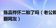 陳嘉樺懷二胎了嗎(老公賴斯翔的幽默回應笑翻網友)