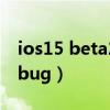 ios15 beta2bug（iOS15Beta2修復了什么bug）