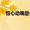 驚心動魄是什么意思？它是從哪里來的？