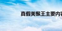真假美猴王主要內容100字