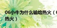 06小牛為什么輸給熱火(06年小牛為什么輸熱火)
