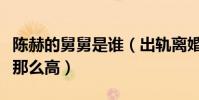 陳赫的舅舅是誰(出軌離婚的他為什么人氣還那么高)