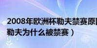 2008年歐洲杯勒夫禁賽原因(2008年歐洲杯勒夫為什么被禁賽)