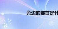 旁邊的部首是什么?