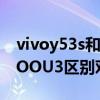 vivoy53s和iqoou3怎么選（vivoY53s和iQOOU3區別對比）