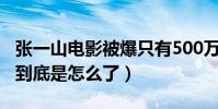 張一山電影被爆只有500萬成績(網友直呼這到底是怎么了)
