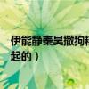 伊能靜秦昊撒狗糧引網友羨慕（兩人是如何相識相戀走到一起的）