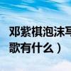 鄧紫棋泡沫寫給林宥嘉（林宥嘉寫給鄧紫棋的歌有什么）