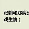 張翰和鄭爽分手了嗎（兩人因合作流星雨而因戲生情）