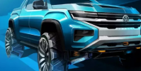 2月21日大眾透露新款皮卡Amarok的外觀