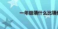 一年級填什么比填什么好?