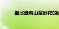 細溪流著山草野花的清香和月光