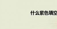 什么紫色填空?