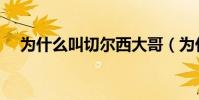 為什么叫切爾西大哥(為什么叫切爾西)