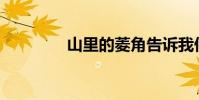 山里的菱角告訴我們什么?