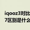 iqooz3對比vivos7哪個好 iQOOZ3和iQOO7區別是什么 