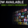 NVIDIAGeForceNOW提供RTX3080一個月會員資格每月19.99美元
