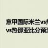 意甲國際米蘭vs熱那亞視頻 2021-22意甲第1輪：國際米蘭vs熱那亞比分預測 