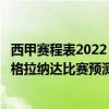 西甲賽程表2022 2021/22西甲第1輪前瞻：比利亞雷亞爾vs格拉納達比賽預測 