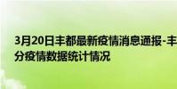 3月20日豐都最新疫情消息通報-豐都截至3月20日17時31分疫情數據統計情況