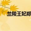 蘭陵王妃鄭洛云扮演者 王潔曦個人資料