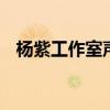 楊紫工作室聲明 什么聲明事情具體經過是