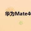 華為Mate40國內版價格揭曉 具體多少錢