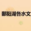 鄱陽湖各水文站全線告急 15天超過警戒水位