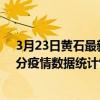 3月23日黃石最新疫情消息通報-黃石截至3月23日17時31分疫情數據統計情況