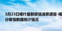 3月23日喀什最新疫情消息通報-喀什截至3月23日16時31分疫情數據統計情況