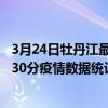 3月24日牡丹江最新疫情消息通報-牡丹江截至3月24日11時30分疫情數據統計情況