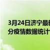3月24日濟寧最新疫情消息通報-濟寧截至3月24日03時31分疫情數據統計情況