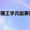 曝王學兵前妻孫寧懷孕：王學兵老婆孫寧照片