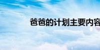爸爸的計劃主要內容是什么?