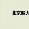 北京迎大雨雪　具體哪些地方下雪