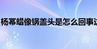 楊冪蠟像鍋蓋頭是怎么回事這是第幾座蠟像了