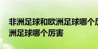 非洲足球和歐洲足球哪個厲害 非洲足球和亞洲足球哪個厲害