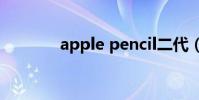 apple pencil二代(Apple)