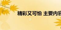 精彩又可怕 主要內容是什么?