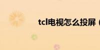 tcl電視怎么投屏(TCL)
