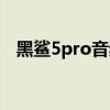 黑鯊5pro音頻測試 黑鯊5Pro音效怎么樣 