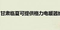 甘肅臨夏可提供格力電暖器維修服務地址在哪