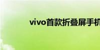 vivo首款折疊屏手機(vivo)