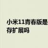 小米11青春版是否支持擴展內存 小米11青春活力版支持內存擴展嗎 
