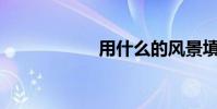 用什么的風景填空?