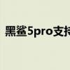 黑鯊5pro支持廣電嗎 黑鯊5Pro支持防水嗎 
