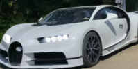 查看由豐田提供動力的自制布加迪Chiron