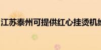 江蘇泰州可提供紅心掛燙機維修服務地址在哪