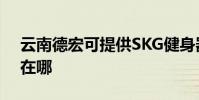 云南德宏可提供SKG健身器材維修服務地址在哪
