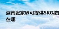 湖南張家界可提供SKG按摩器維修服務地址在哪